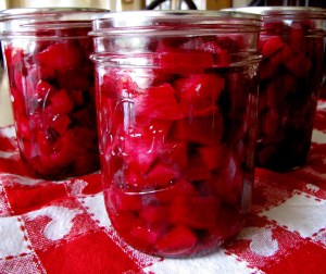 Canned Pickled Beets