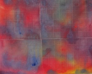 Hand Paint Grids Sunprint