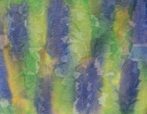 Hand Paint Tissue Paper Sunprint