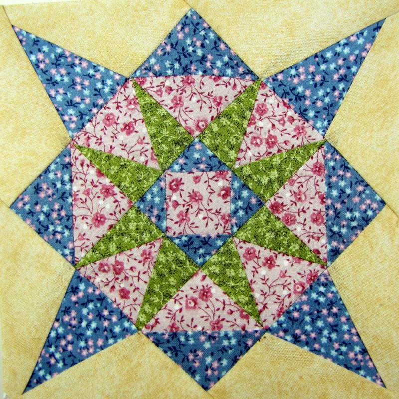 WSQ Raffle Quilt 2012 Dogtooth Violet