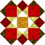 Friendship Star Quilt Block