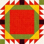 Love in a Tangle Quilt Block