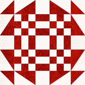 Spider's Den Quilt Block