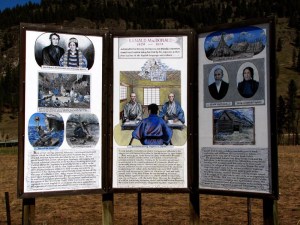 Ranald MacDonald Sign Board