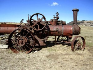 Steam Threshing Machine