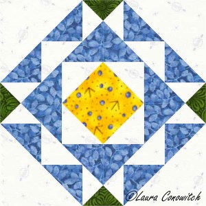 Lighthouse Variation Quilt Block