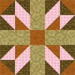 Alpine Cross Quilt Block