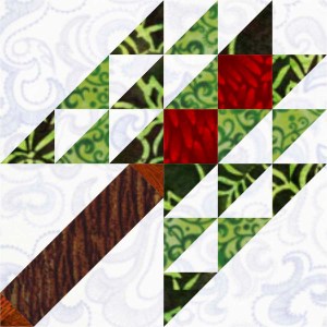 Christmas Tree Quilt Block