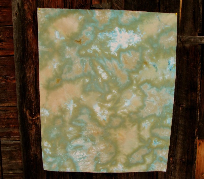 TealBronzeEcruSnowDye