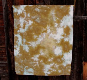 TealBronzeEcruSnowDyeDripCatcher