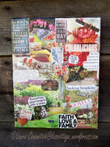 One Little Word Vision Boards