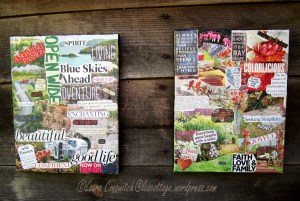 One Little Word Vision Boards