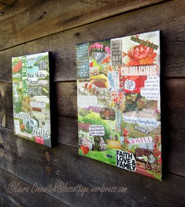 One Little Word Vision Boards