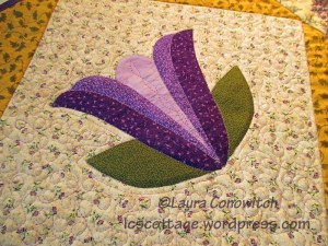 One Monthly Goal - Floral Blocks