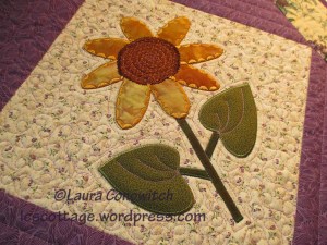 One Monthly Goal - Floral Blocks