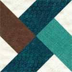 Waterwheel Quilt Block
