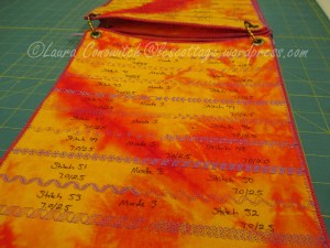 Janome 6500 Stitch Reference