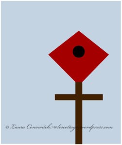 Birdhouse Wall Hanging