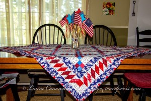 Courthouse Table Topper