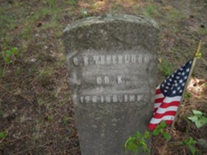 Gilbert B Trueblood 133rd Infantry b. 1839 d.1907