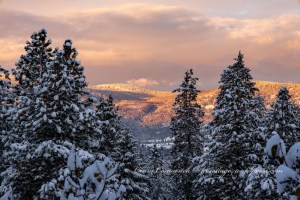 Sunrise after the Snowstorm