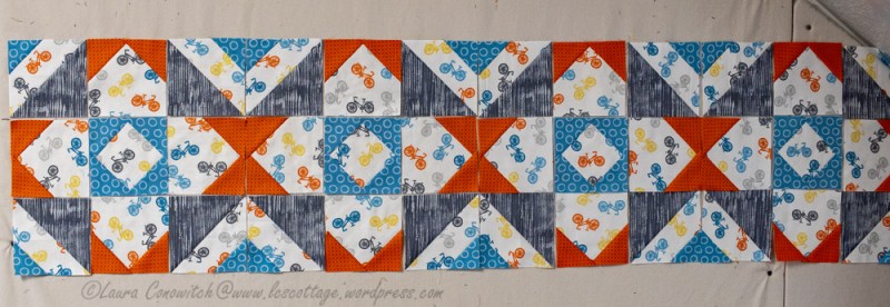 Golden Peaks Table Runner