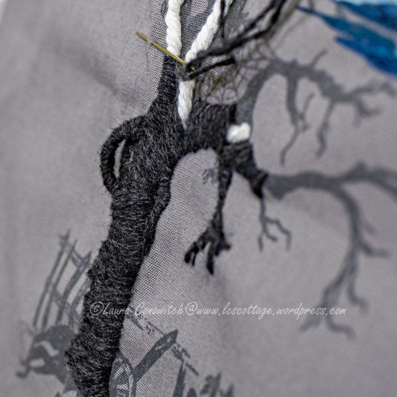 Fall Moon Embroidery