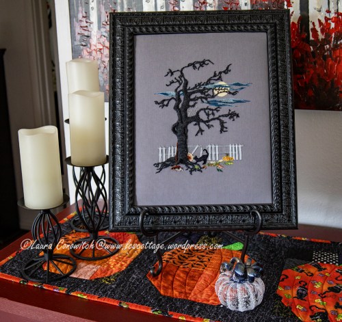 Fall Moon Embroidery