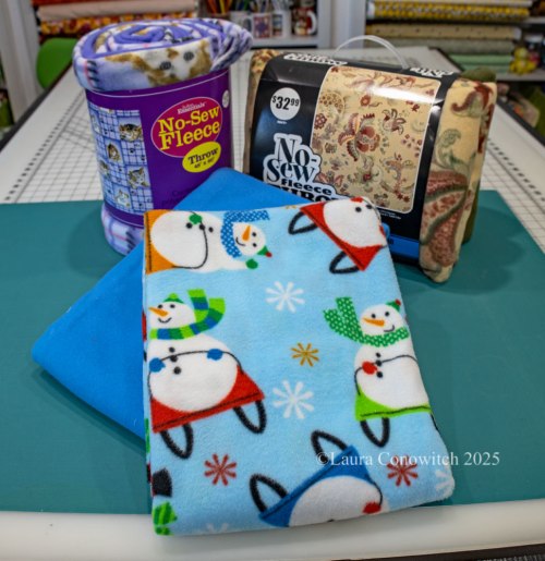 No Sew Fleece Throw Blanket