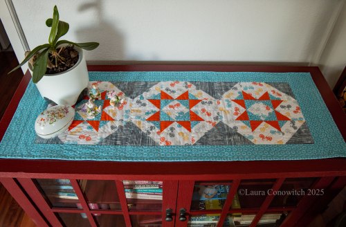Golden Peaks Table Runner