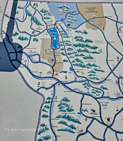 Muralt's Truck Stop, Montana