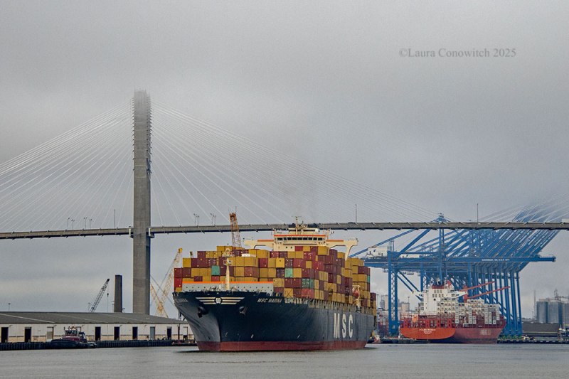 Historic District, Savannah Waterfront, Georgia