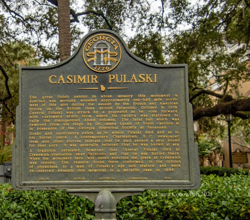 Pulaski Monument, Monterey Square, Historic District, Savannah, Georgia