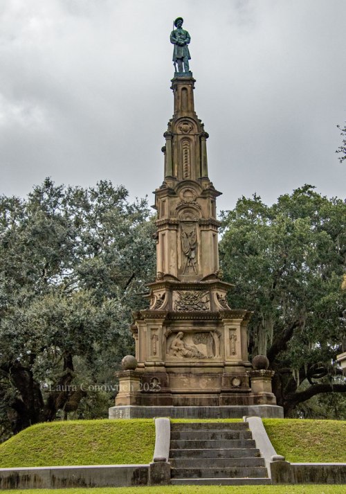 Civil War Memorial, Forsyth Park, Historic District, Savannah, Georgia