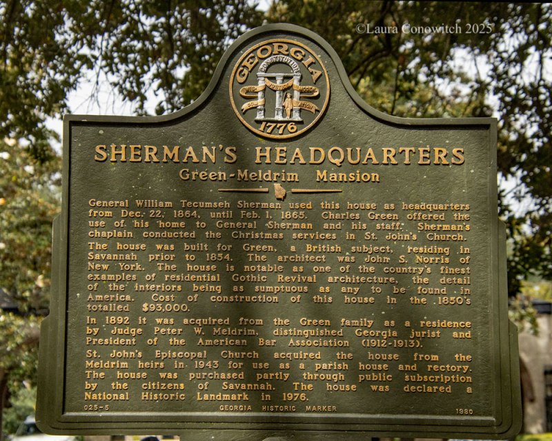 Green-Meldrim Mansion, Monterey Square, Historic District, Savannah, Georgia