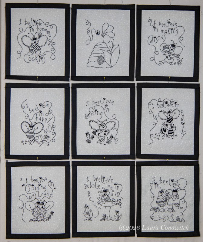 Beez By Tricia Cribbs Embroidery Design