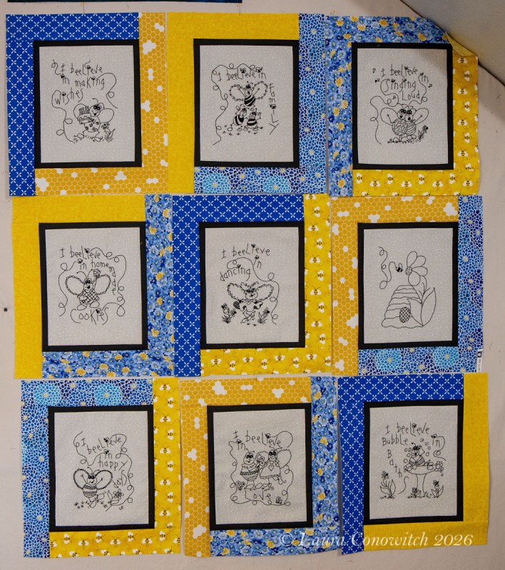 Beez By Tricia Cribbs Embroidery Design