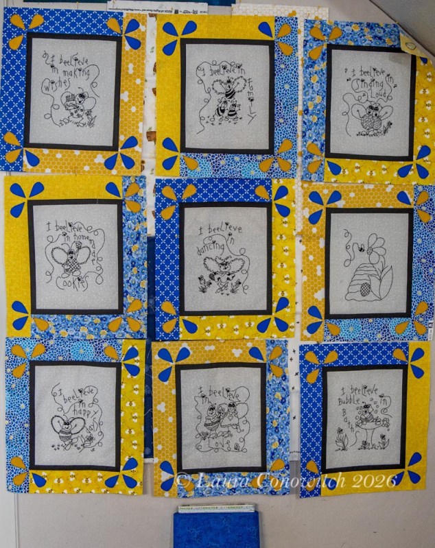 Beez By Tricia Cribbs Embroidery Design